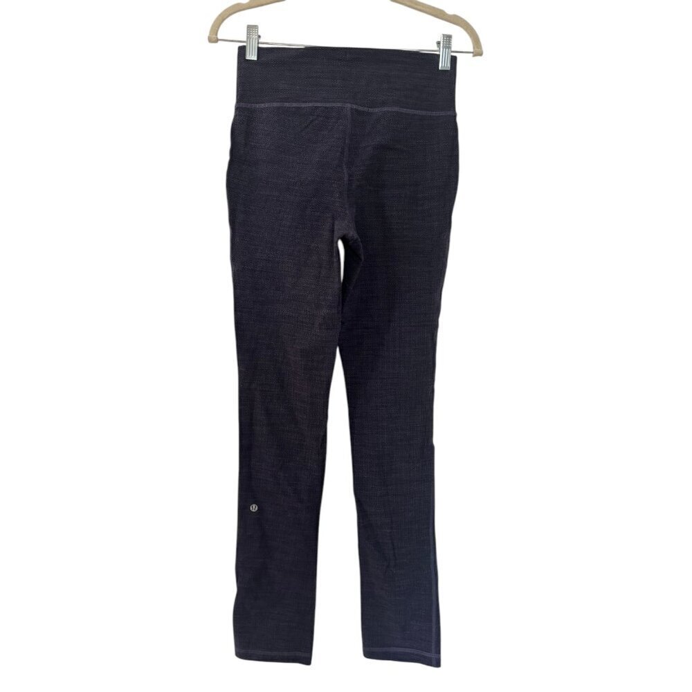 Lululemon Skinny Will Pants – Diamond Dot Print | Size 6 | Full Length - Picture 2 of 4